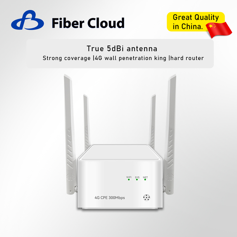 4G CAT4 Wi-Fi6 Полнополосная внешняя антенна 300 Мбит / с. Домашний беспроводной маршрутизатор с SIM-картой
