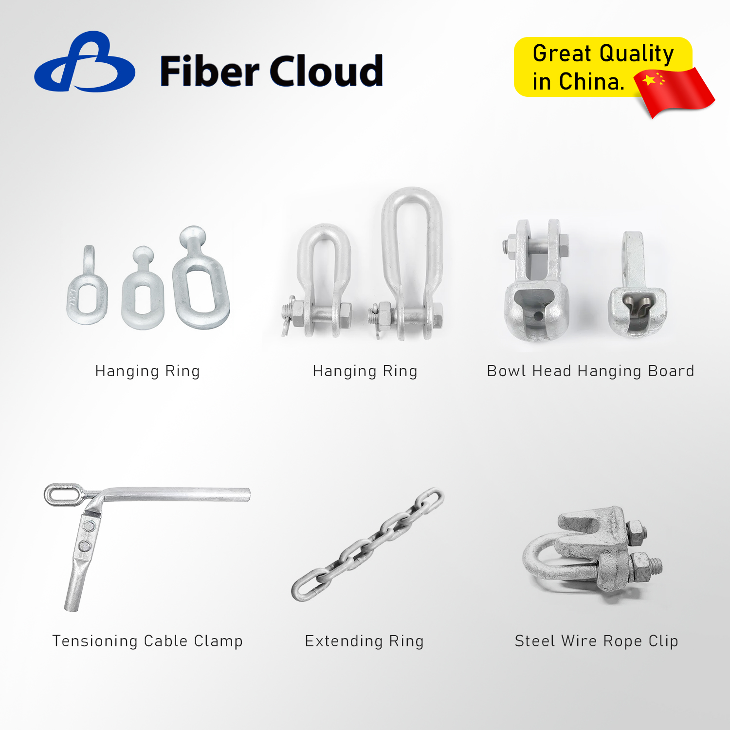 Preformed Armour Rods Insulation Piercing Connectors Insulation Fittings Suspension Clamp