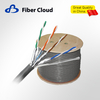 23AWG 4 Twisted Pairs CMR FTP 750MHz Solid Copper Cat6a indoor Ethernet Bulk Cable