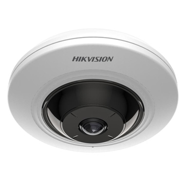 Hikvision 5MP Fisheye Camera for Retail Stores 180&deg; Coverage WDR for Clear Views