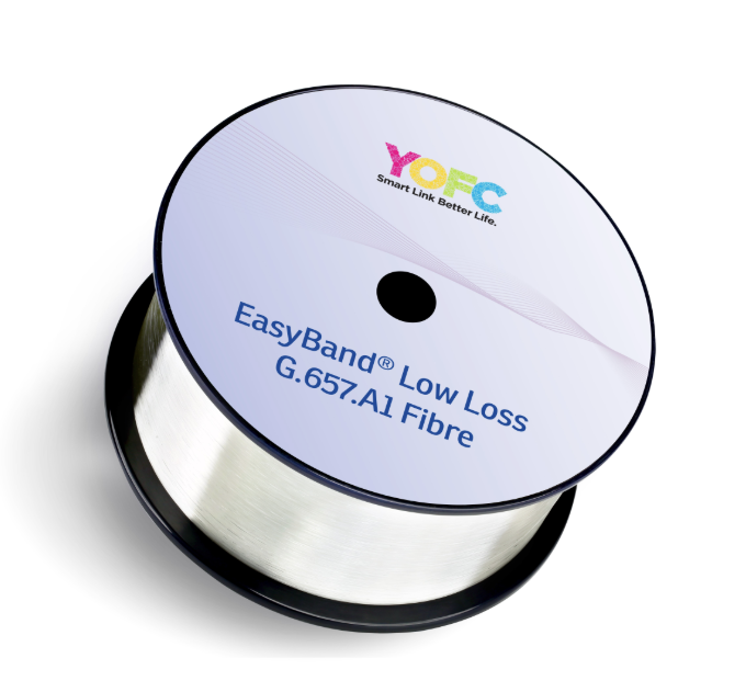 YOFC G.657.A1 EasyBand® Low Loss Bending Insensitive Single-mode Fibre Telecommunication SM Manufacturer Optical Fiber Price