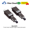 MU/UPC/APC 2-15dB Single Mode Male and Female Optical Attenuator Terminals Fiber Optic Connector