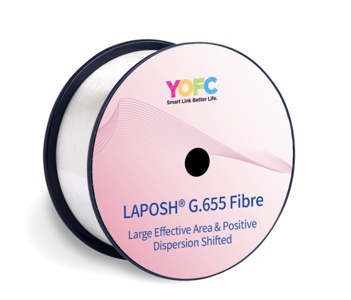 YOFC G655 LAPOSH® Large Effective Area High Capacity Positive Dispersion Shifted Single-mode Fibre