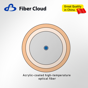 High temperature resistant optical fiber