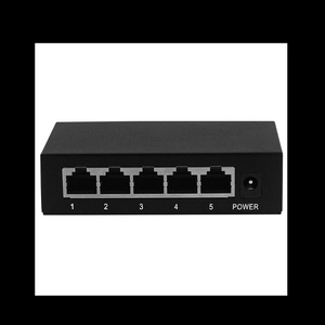 5 port 100Mbps Gigabit and Fast Desktop Ethernet network Smart PoE Switch