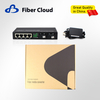 10/100/1000m Fiber Optic Transceiver 2-Optical-4-Electric Single-Mode Converter