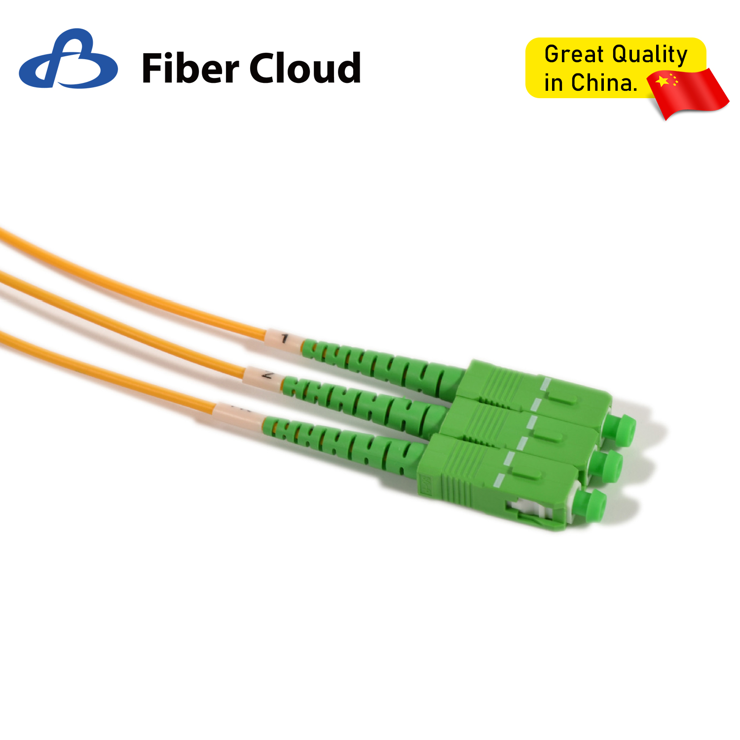 LSZH 2.0mm Sc Upc Box Type Single Mode Simplex Fiber Optic Pigtail 1X2 PLC ABS Fiber Splitter