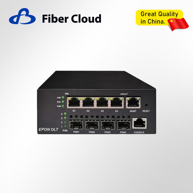 FTTH 4 Port Epon Gpon ONU Mini Olt for 20km Transmission Range 