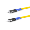 Customized Duplex OS2 Single Mode LC SC FC ST LSH MU MTRJ Upc Fiber Optic Patch Cord Cable