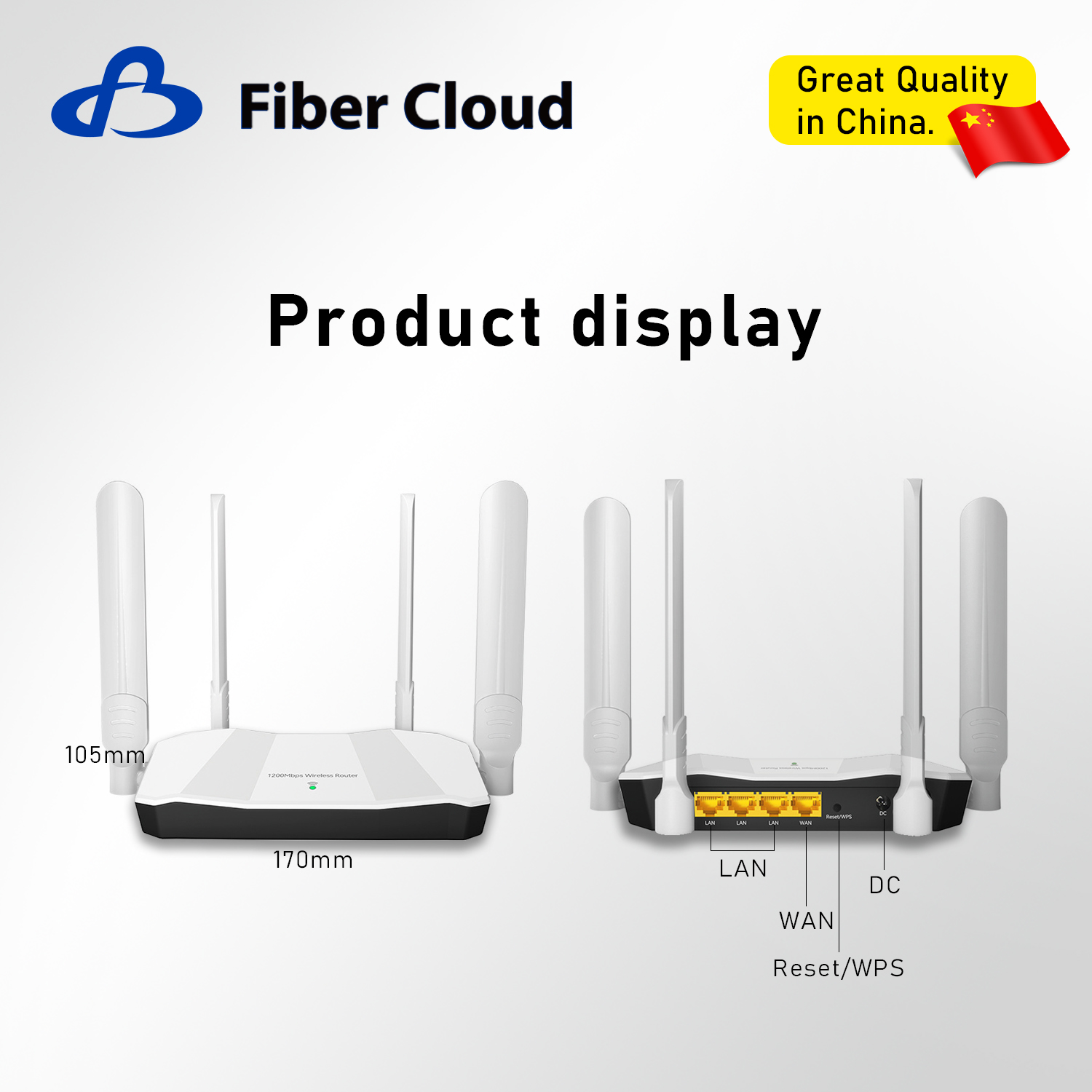 WiFi6 4G LAN / WAN Router sans fil hautement intégré