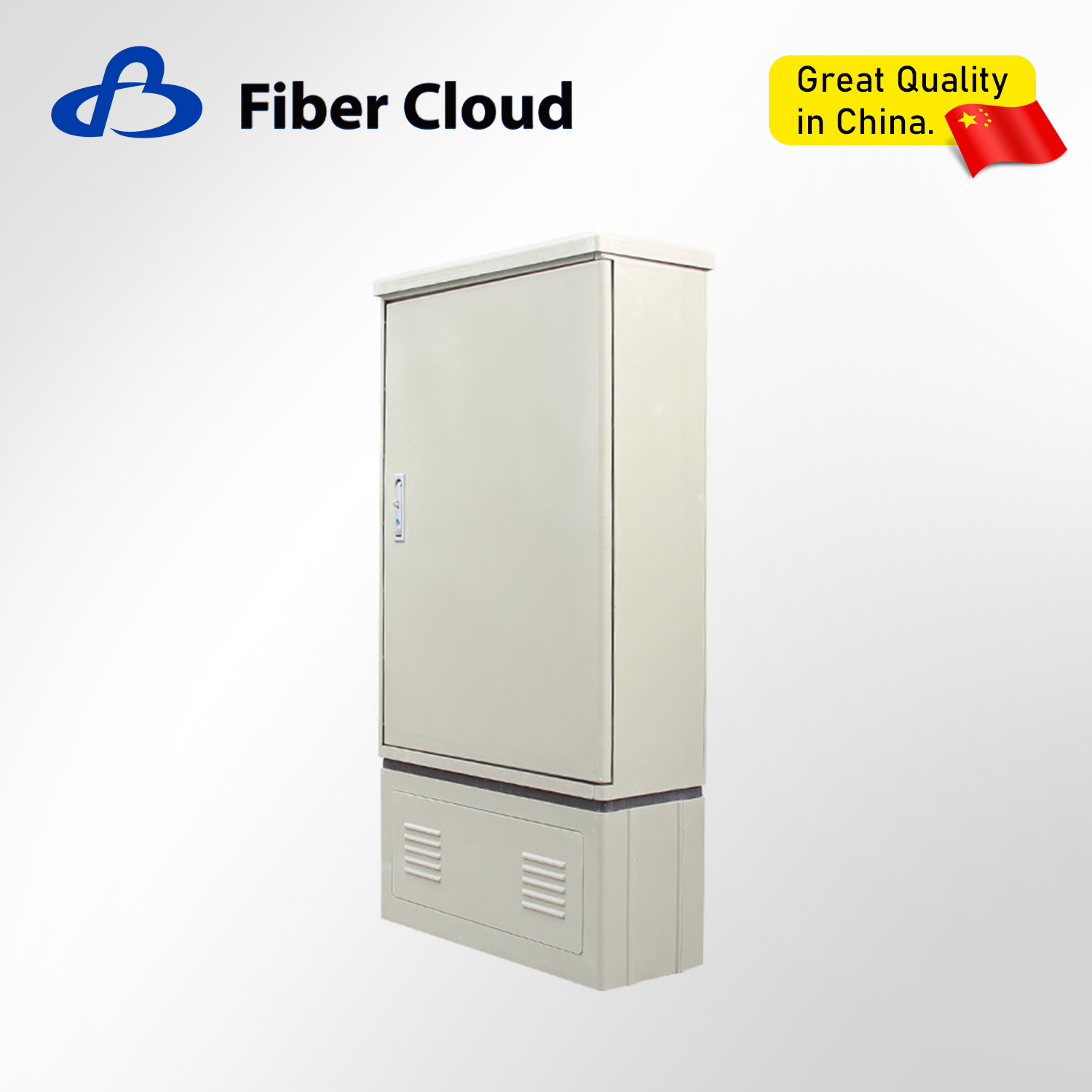 288 Cores SMC Cross Connect Outdoor Distribution BO Fiber Optic Cabinet