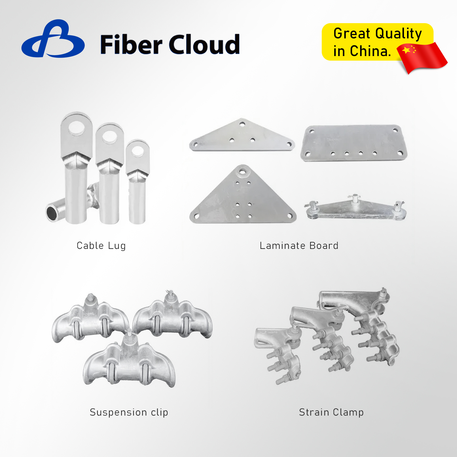Preformed Armour Rods Insulation Piercing Connectors Insulation Fittings Suspension Clamp
