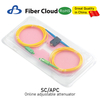 SC/UPC/APC 1-60dB Single Mode 0.9mm 2mm Optical Cable Connector Online Adjustable Fiber Optic Attenuator