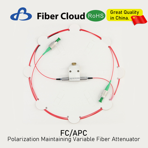 FC/APC 1064nm/1310nm/1550nm Slow/Fast Axis Polarization Maintaining Fiber Attenuator