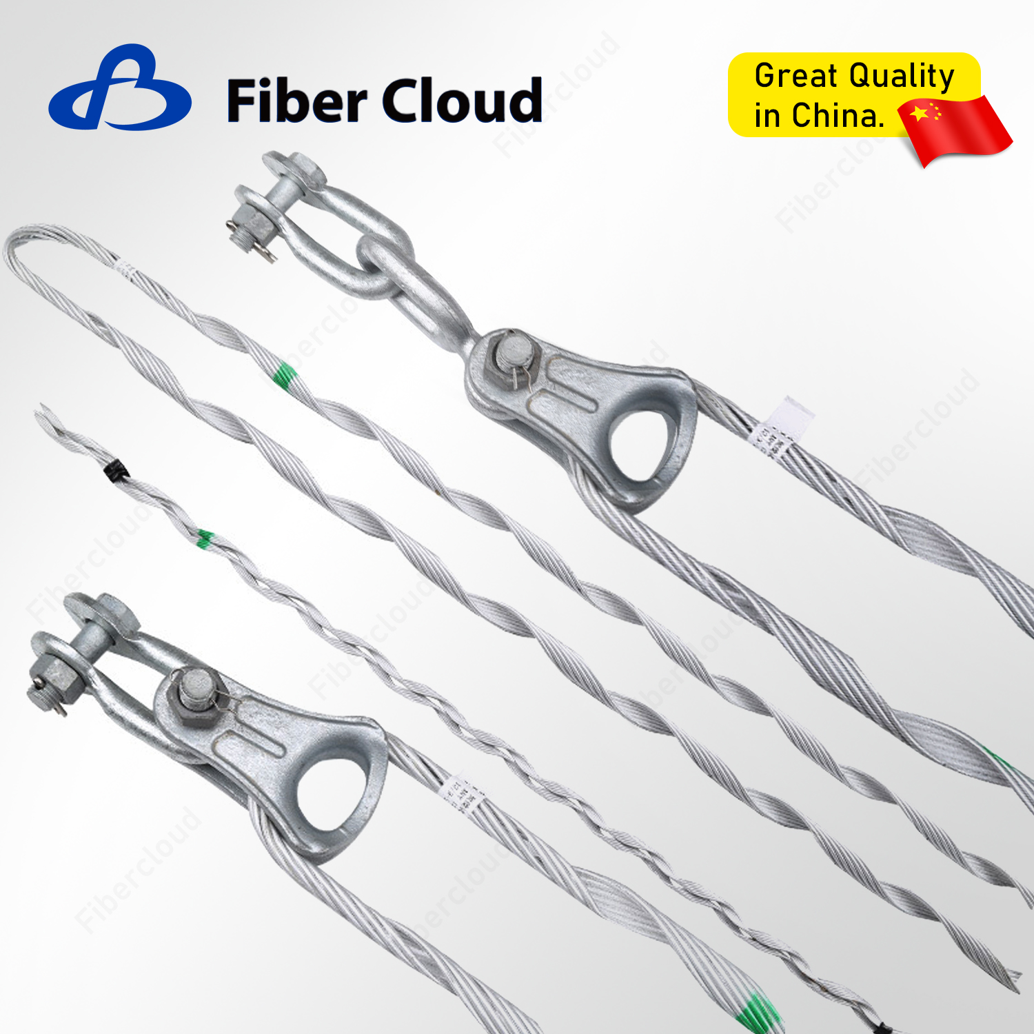 Optical Cable Accessories Long Span Pre Tension Set Clamp Opgw ADSS Fitting