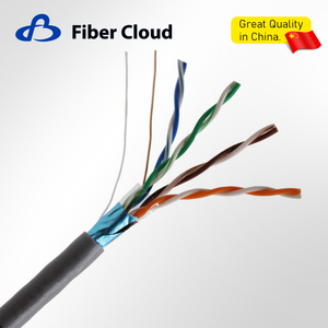 26AWG 4 Twisted Pairs CM F/UTP 350MHz Stranded Copper Cat5e Ethernet Bulk Cable