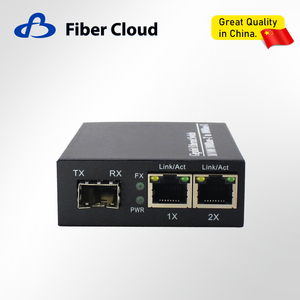 10/100/1000m SFP FTTH Epon Fiber Optic Transceiver Single-Mode Converter