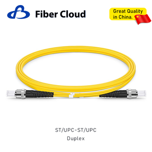 2.0mm ST/UPC to ST/UPC Duplex Single Mode Riser Ofnr Tight-Buffered Fiber Optic Patchcord
