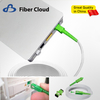 FTTH/FTTB Fttp Armored SC/APC Flange Connector Jumper Optical Modem Extension Internet Cable