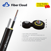 Small Figure-8 Stranded Steel Wire Centra!Tube Cable(GYAXTC8Y-J)