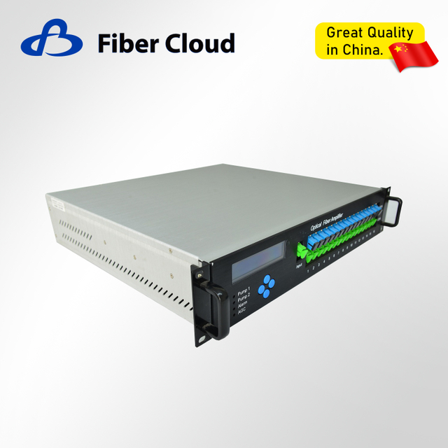1550nm 16/32 Port CATV EDFAOptical Fiber Amplifier with 