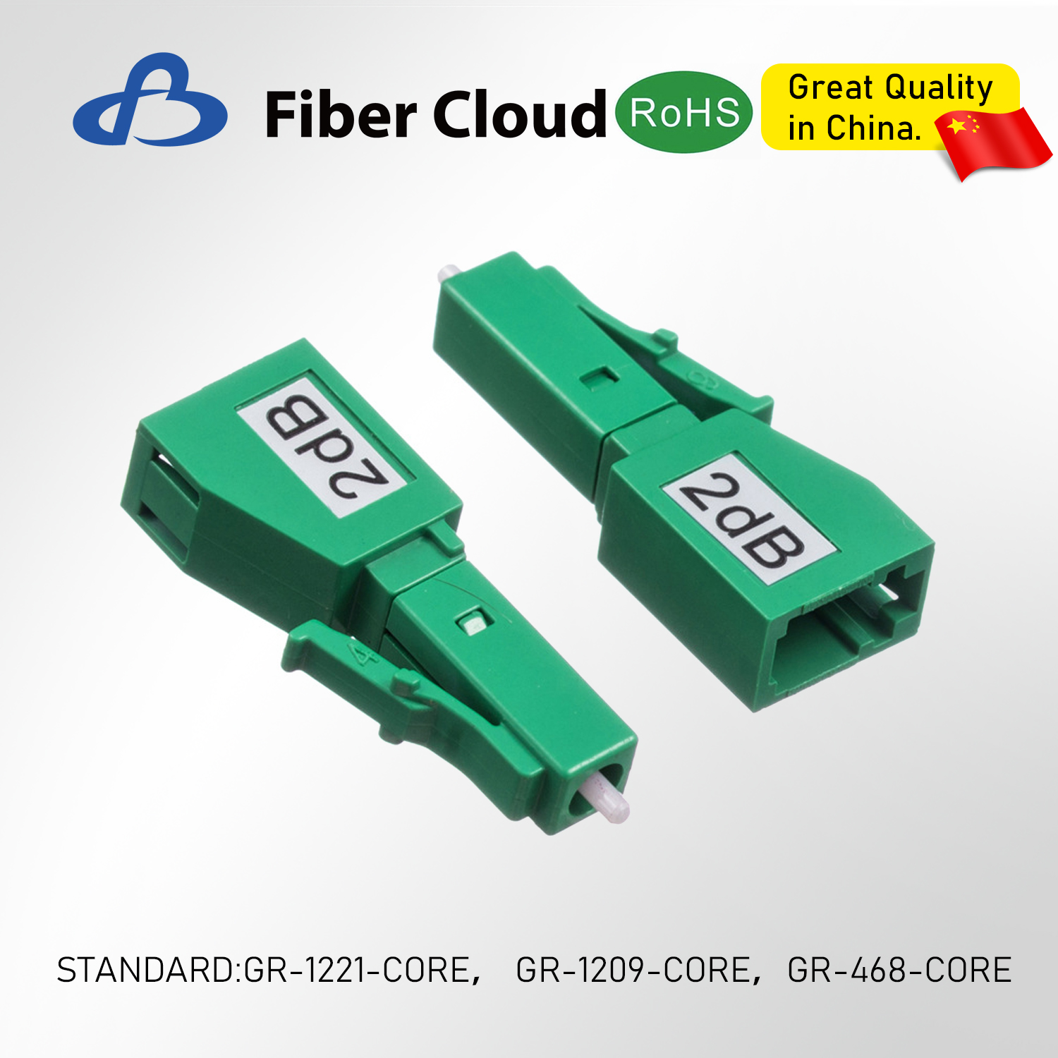  Edit LC/Upc 2-15dB Male and Female Optical Connector Fiber Optic Attenuator