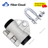 100m Span Fiber Optic Cable Fitting Accessories Helical ADSS Hardware Suspension Set