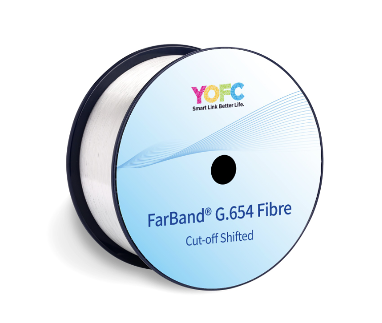 YOFC G654 FarBand® Cut-off Shifted Single-mode Optical Fibre