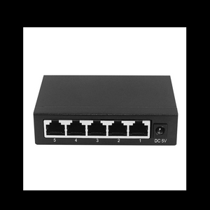 5-port Gigabit and Fast Ethernet network switch