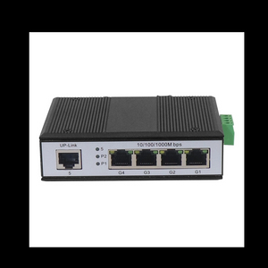 5-port Industrial Gigabit and Fast Ethernet network switch
