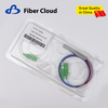 1*2 Mini Steel Tube Module with Sc/APC Upc Connector Low Loss G657A1 Fiber Optic PLC Splitter
