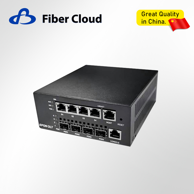 FTTH 4 Port Epon Gpon ONU Mini Olt for 20km Transmission Range 