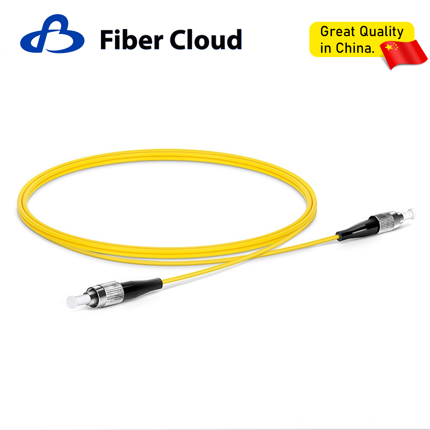 1m FC/Upc to FC/Upc Simplex OS2 Single Mode FTTH Fiber to Home Jumper Fiber Optic Patch Cord