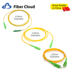 3.0mm SC/APC to SC/APC Simplex OS2 Single Mode Riser Ofnr FTTH Tight Buffered Fiber Optic Patch Cord Cable