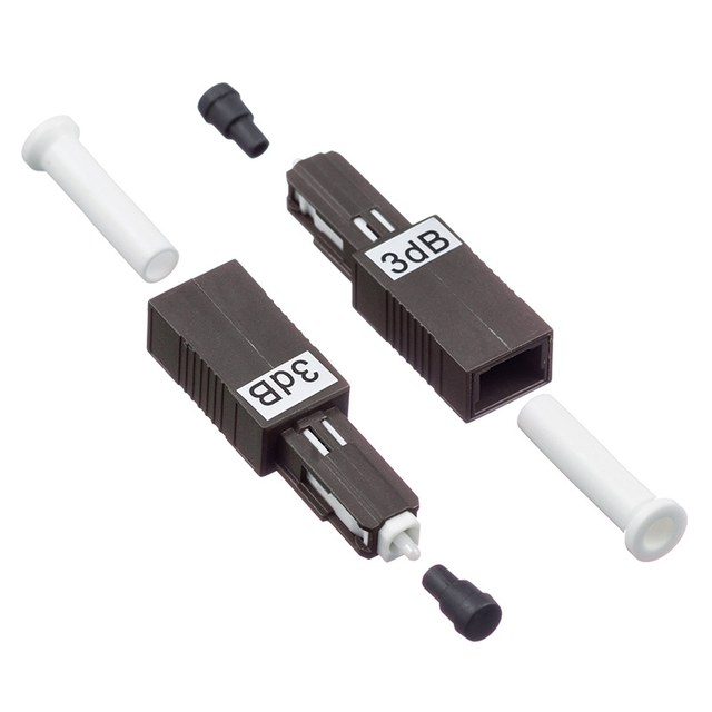 MU/UPC/APC 2-15dB Single Mode Male and Female Optical Attenuator Terminals Fiber Optic Connector