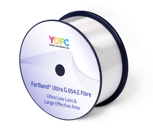 YOFC G.654 FarBand® Ultra Low Loss and Large Effective Area Fibre