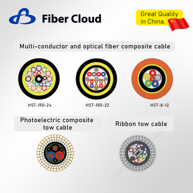 Ocean Exploration Towed Optical Fiber Cable CTD Tow Cable Optical-electric Composite Tow Cable