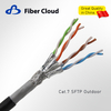 23AWG 4 Twisted Pairs CMR S/FTP 1000MHz Solid Copper Cat7 indoor Ethernet Bulk Cable