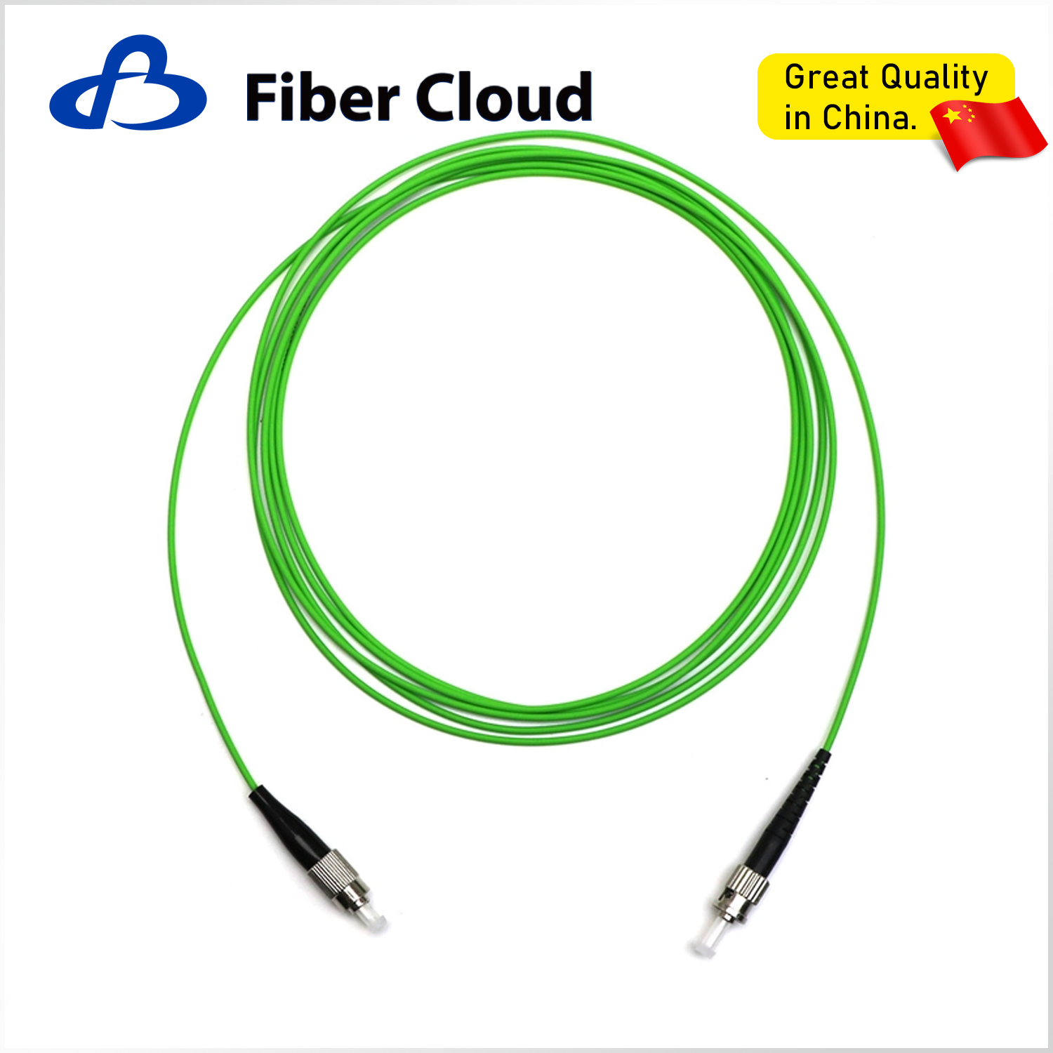 2.0 3.0mm Pftt Hatch Om5 FTTH FTTX FC to FC Duplex Multimode Jumper Fiber Optic Patchcord