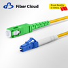 1m LC/UPC to SC/APC Simplex OS2 Single Mode 2.0mm Tight Buffered Fiber Optic Patchcord Jumper