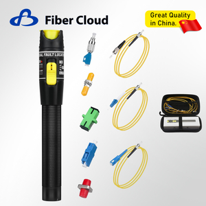Red Light Detector Pen CATV Telecommunication Underground 5km FC/LC Single Mode 9/125um Fiber Optic Visual Optical Fault Locator