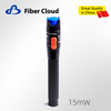 Red Light Detector Pen CATV Telecommunication Underground 15km FC/LC Single Mode 9/125um Fiber Optic Visual Optical Fault Locator
