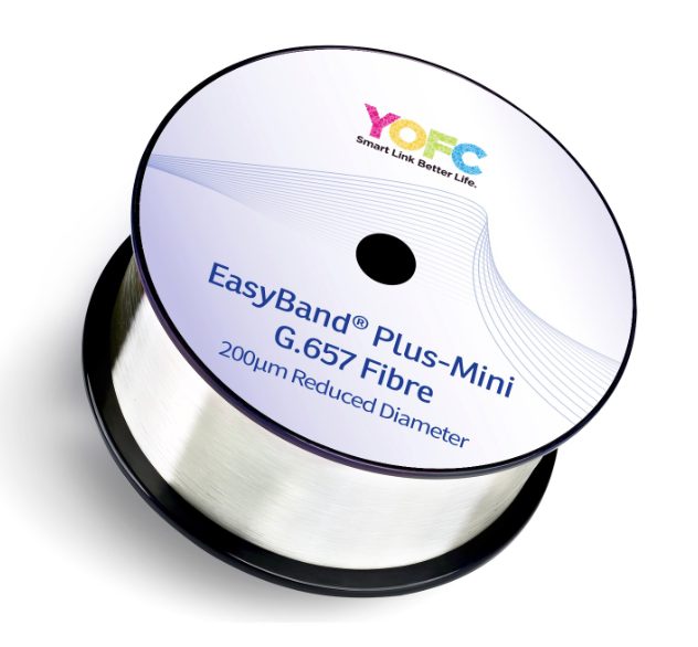 YOFC G.657 EasyBand® Plus-Mini 200μm Reduced Diameter Bending Insensitive Single-mode Fibre Telecommunication SM Manufacturer Optical Fiber Price