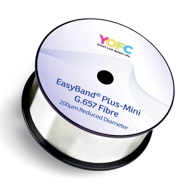 YOFC G.657 EasyBand&reg; Plus-Mini 200μm Reduced Diameter Bending Insensitive Single-mode Fibre