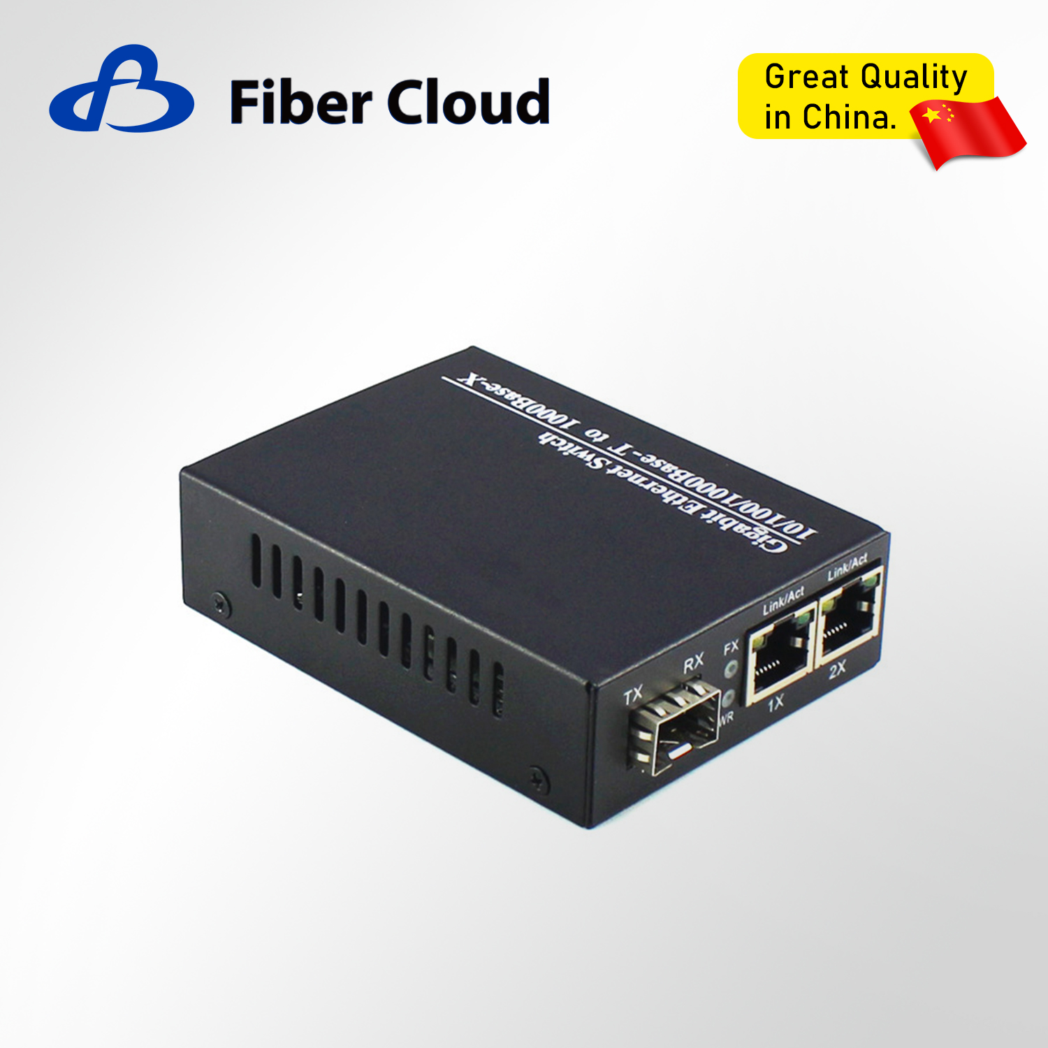 10/100/1000m SFP FTTH Epon Fiber Optic Transceiver Single-Mode Converter