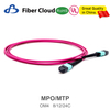 8/12/24core 2m-50m High Density PVC/LSZH UL Certification Female/ Male MPO-MPO Sm Om3 Om4 Om5 Trunk Cable Patch Cord Fiber Optic Jumper