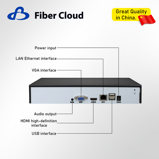 H. 265+ 4K 36 Channels CCTV Camera Network Video Recorder NVR Support Onvif Poe OEM/ODM
