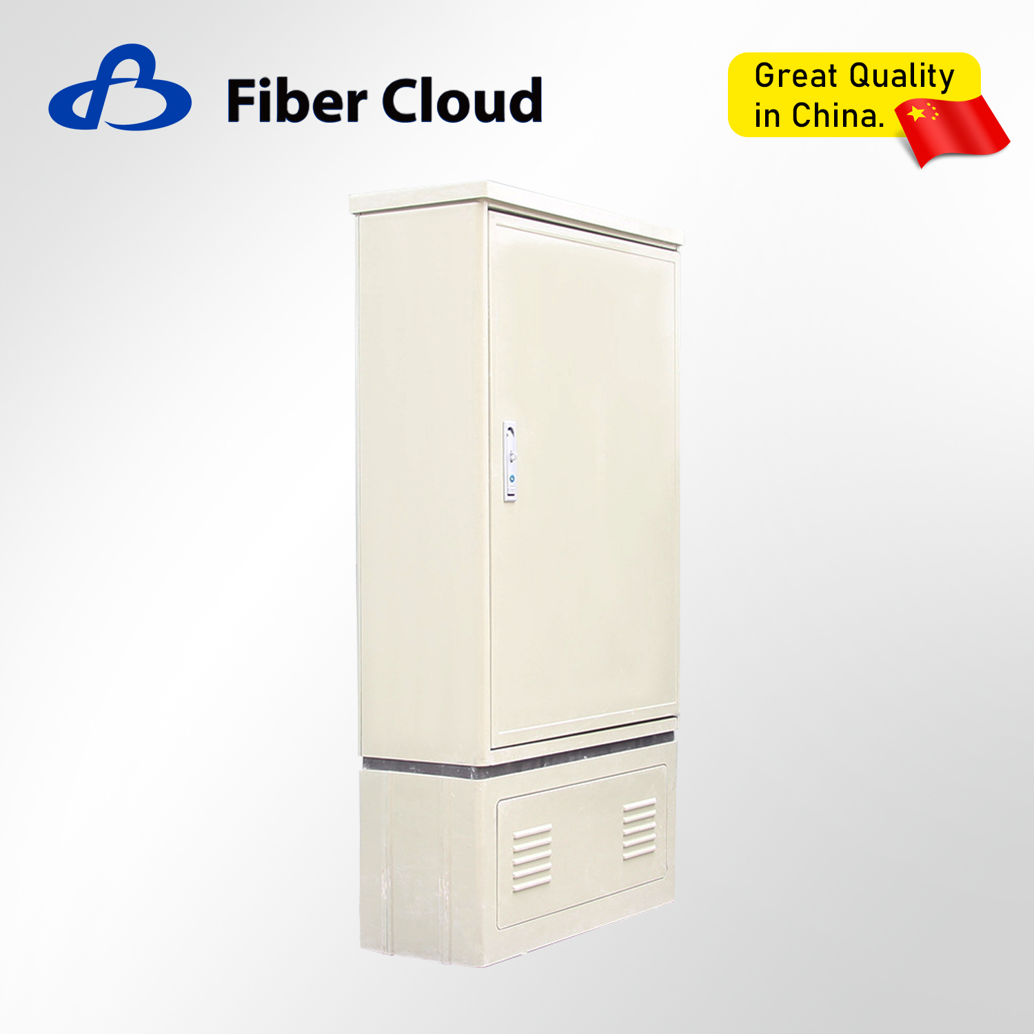 288 Cores SMC Cross Connect Outdoor Distribution BO Fiber Optic Cabinet