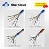 24AWG 4 Twisted Pairs CM U/UTP 550MHz Stranded Copper Cat6 Ethernet Bulk Cable