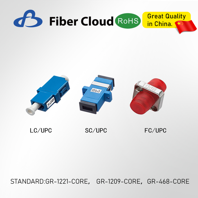 CE RoHS FC Upc 2-15dB Male and Female Flange Connector Fiber Optic Attenuator